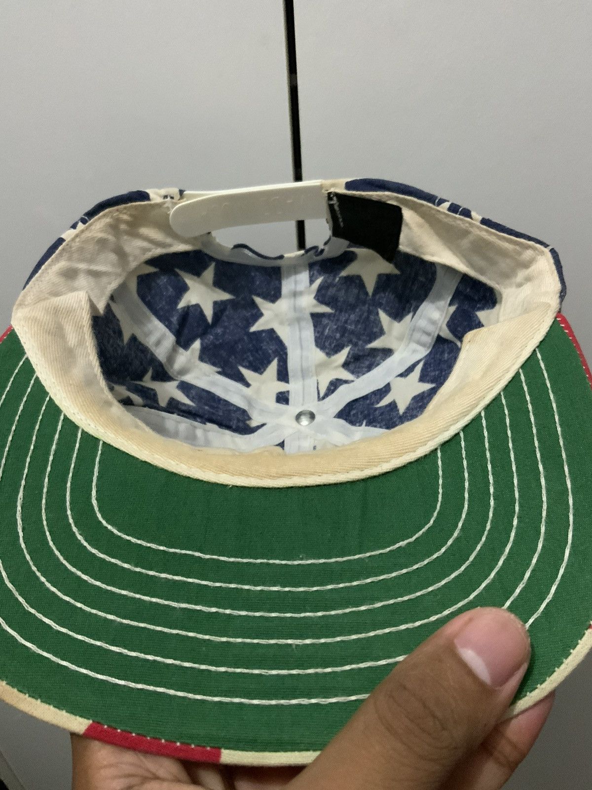 Vintage Bell Bred USA Union Flag Vintage Hat Size ONE SIZE - 11 Thumbnail