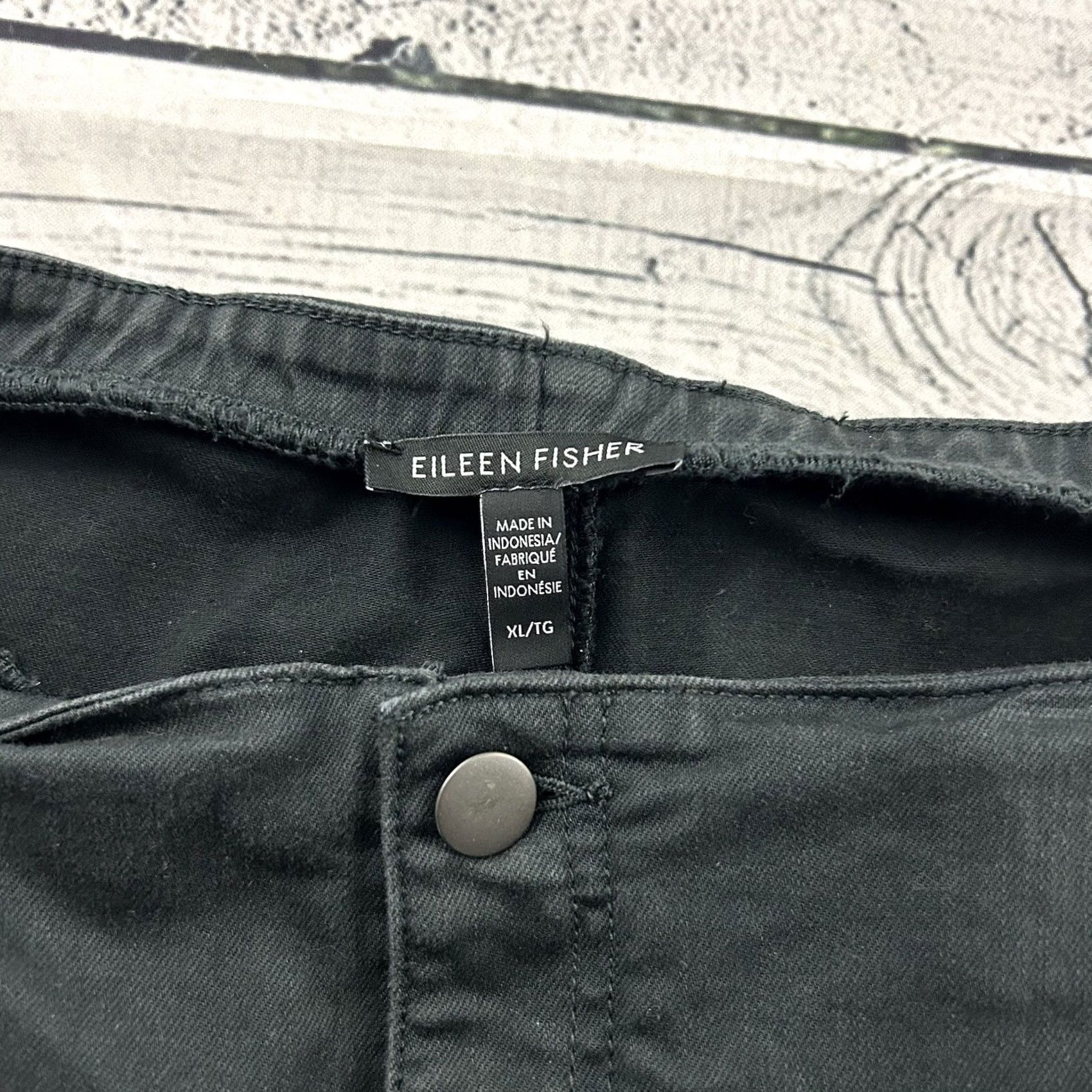 Eileen Fisher Eileen Fisher Pants Women's XL Black Size 40" / US 18 - 2 Thumbnail