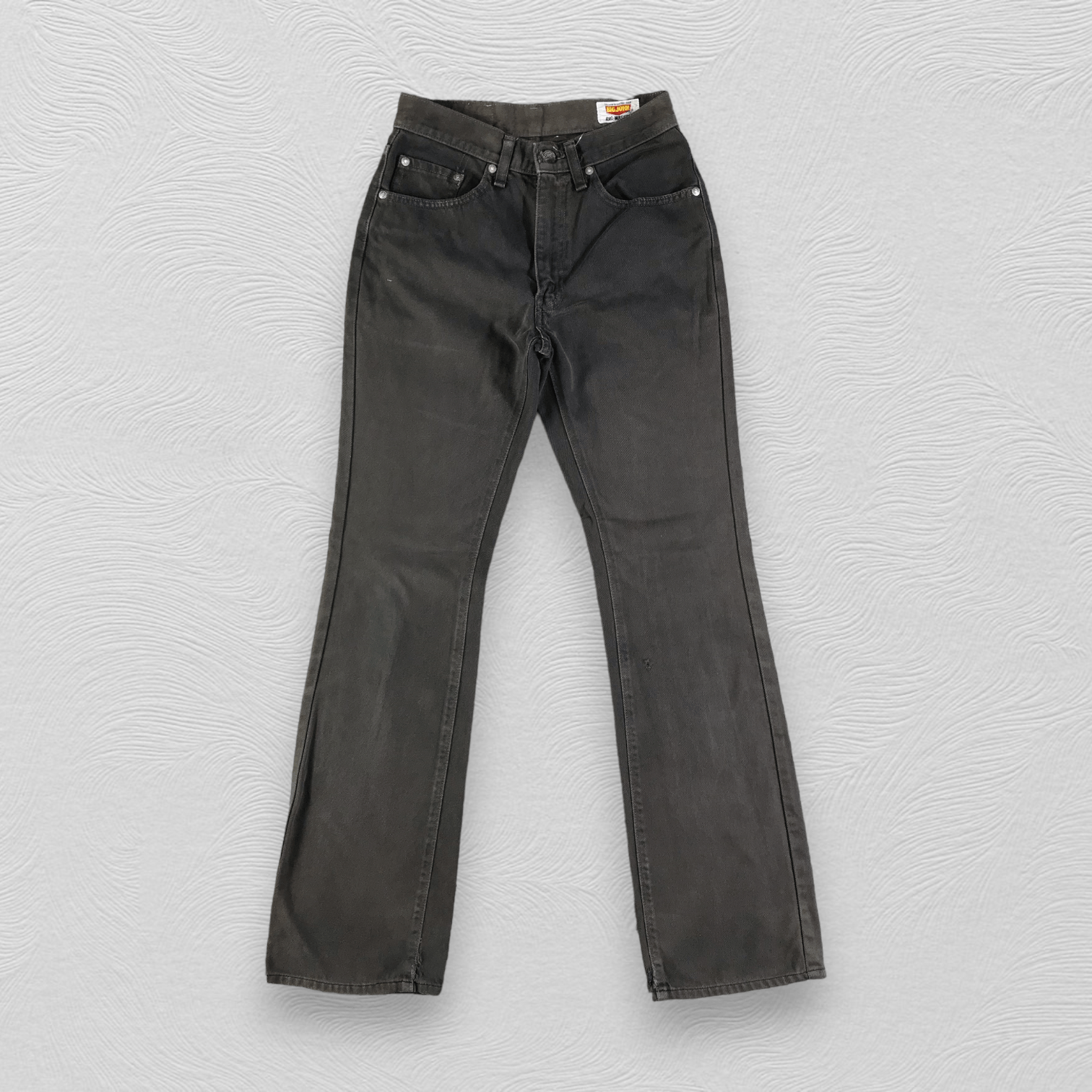 image of Big John Jeans Faded Black Denim Kj2343, Men's (Size 26)