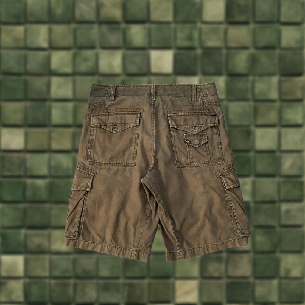 Diesel VINTAGE Diesel Cargo Shorts Men M Brown 90s Retro Y2K Streetwear Hip Hop Urban USA City Size US 31 - 1 Thumbnail