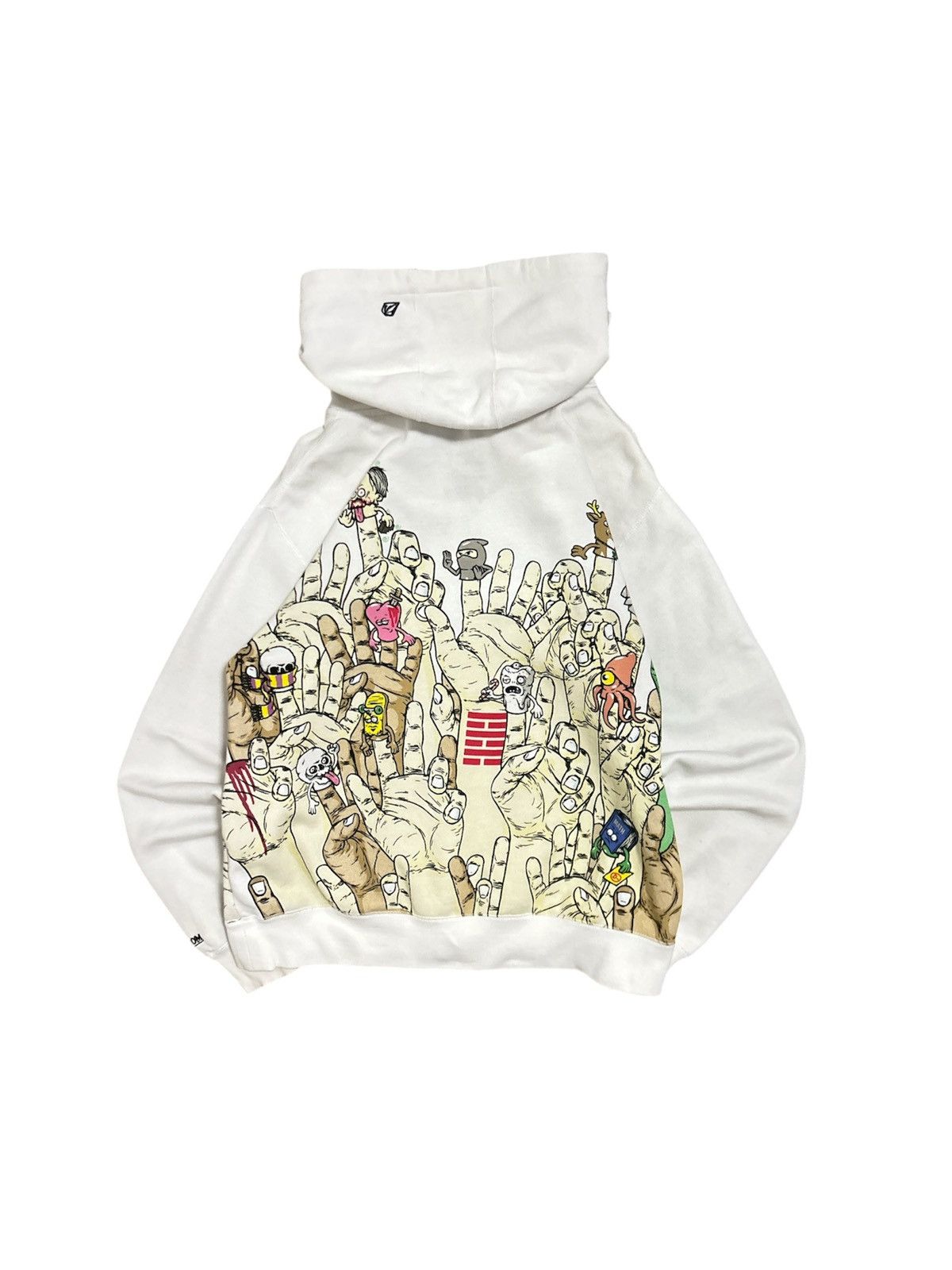 Beauty Beast 🔥RARE Volcom x Todd Bratrud "Artist Series" Zip Hoodie Size US S / EU 44-46 / 1 - 6 Thumbnail