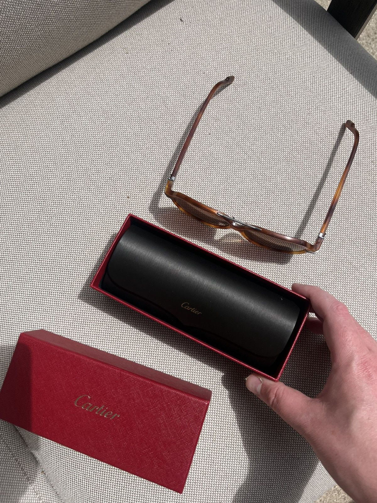 Cartier Cartier 57MM Aviator Sunglasses Size ONE SIZE - 10 Thumbnail