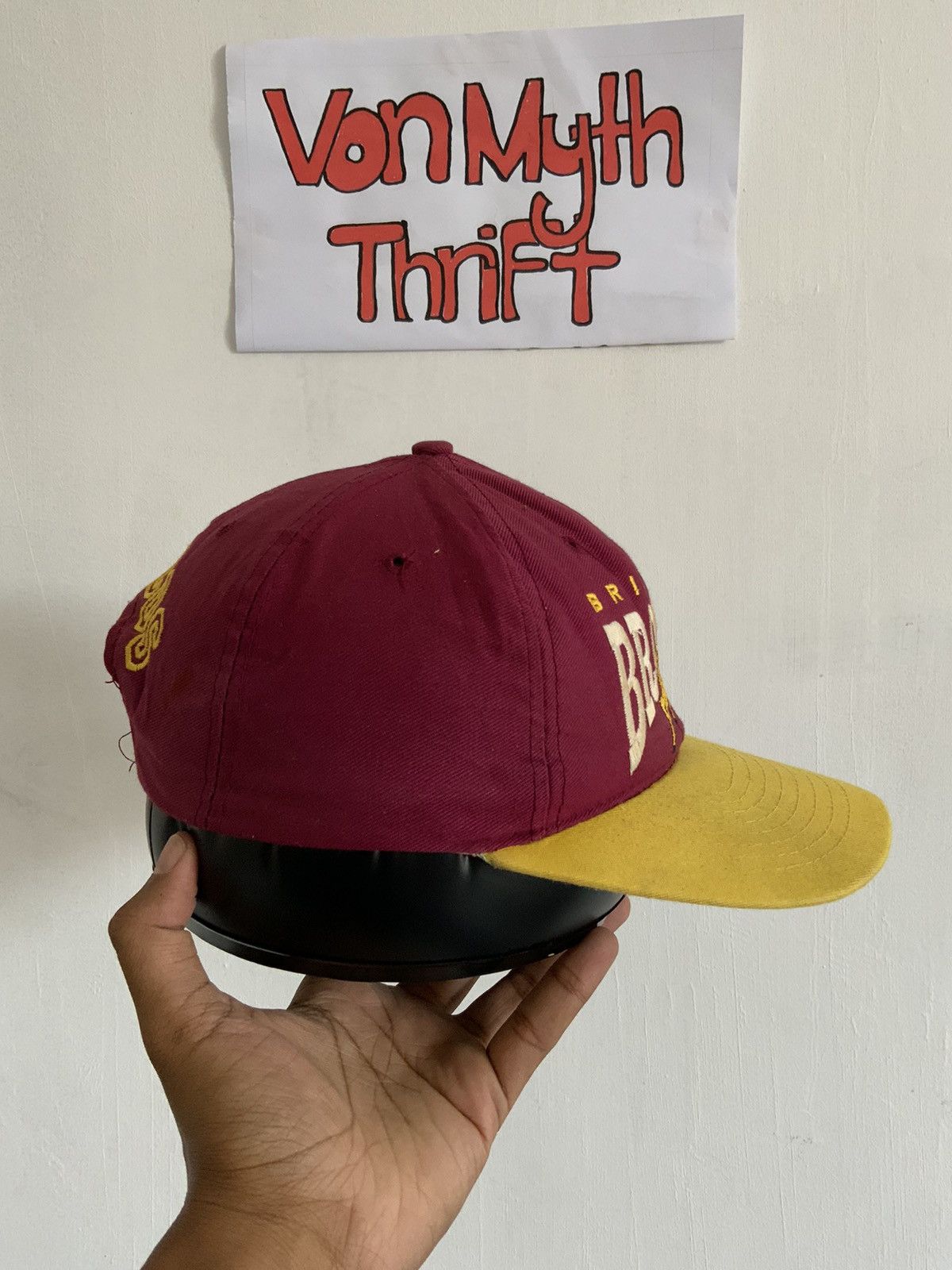 If Six Was Nine Brisban Broncos Australian RL Hat Size ONE SIZE - 5 Thumbnail