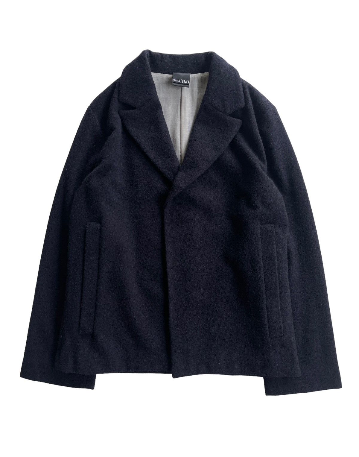Yohji Yamamoto Limi Feu Yohji Yamamoto Wool Single Button Jacket Size S / US 4 / IT 40 - 1 Thumbnail