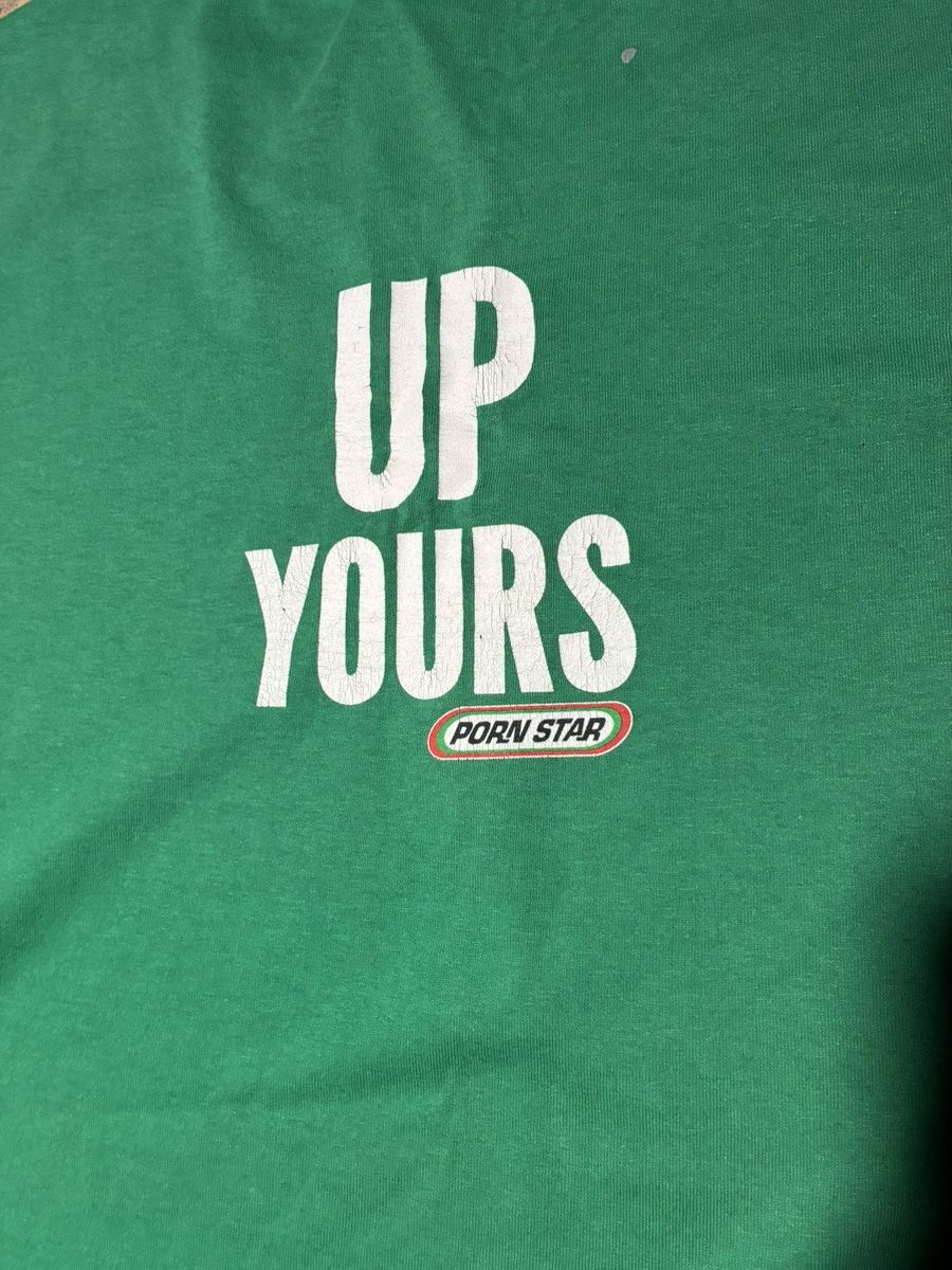 Other 90s Pornstar “UP YOURS” tee Size US XL / EU 56 / 4 - 3 Thumbnail