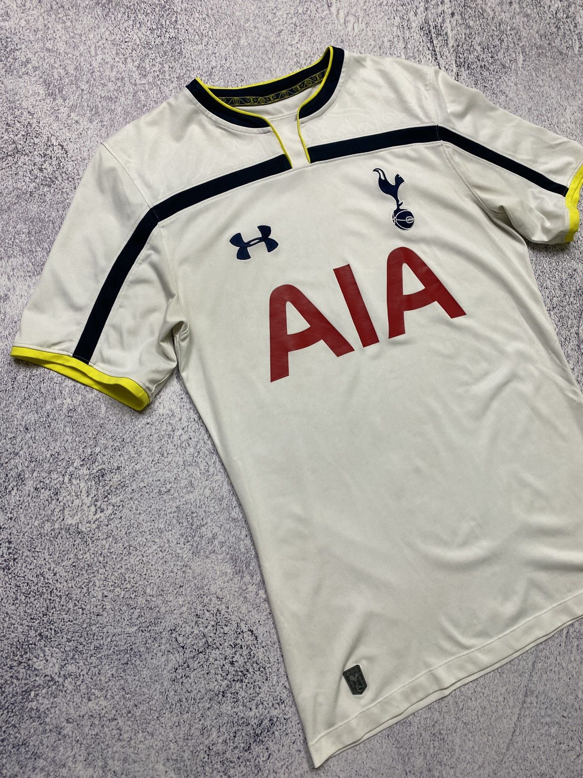 Under Armour Tottenham Hotspur 2014 2015 Home Shirt Jersey Soccer Kit Tee Size US M / EU 48-50 / 2 - 3 Thumbnail