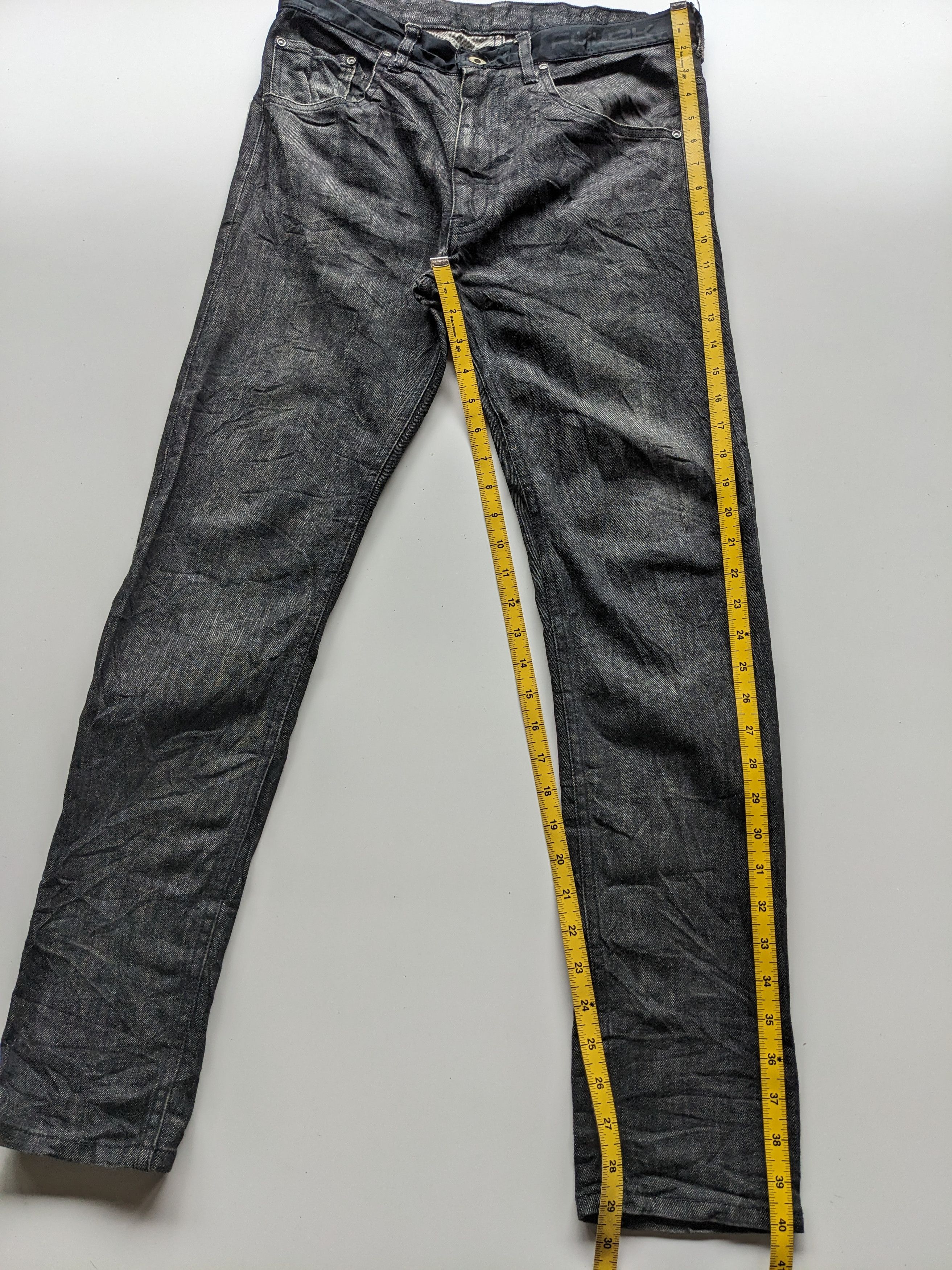 Denime × If Six Was Nine × Japanese Brand Full-Bk embellish zipper super black Size US 31 - 8 Thumbnail