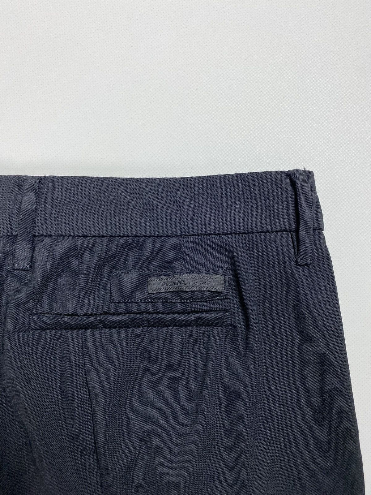 Prada × Vintage Prada Milano ladies wool dress pants trousers size 46 Size 32" / US 10 / IT 46 - 24 Thumbnail