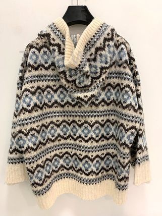 Celine o1w1db11124 Embroidered Wool Baja Jacket in Multicolor Size XS / US 0-2 / IT 36-38 - 2 Thumbnail
