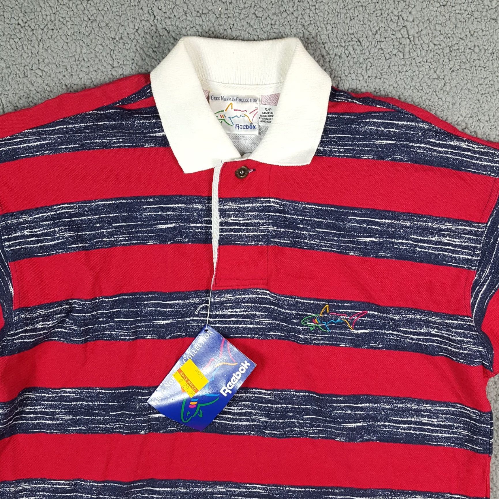 Vintage Vintage Greg Norman 90s Polo Shirt Men's Small Short Sleeve Red Cotton Preppy Grunge Classic Size US S / EU 44-46 / 1 - 2 Thumbnail