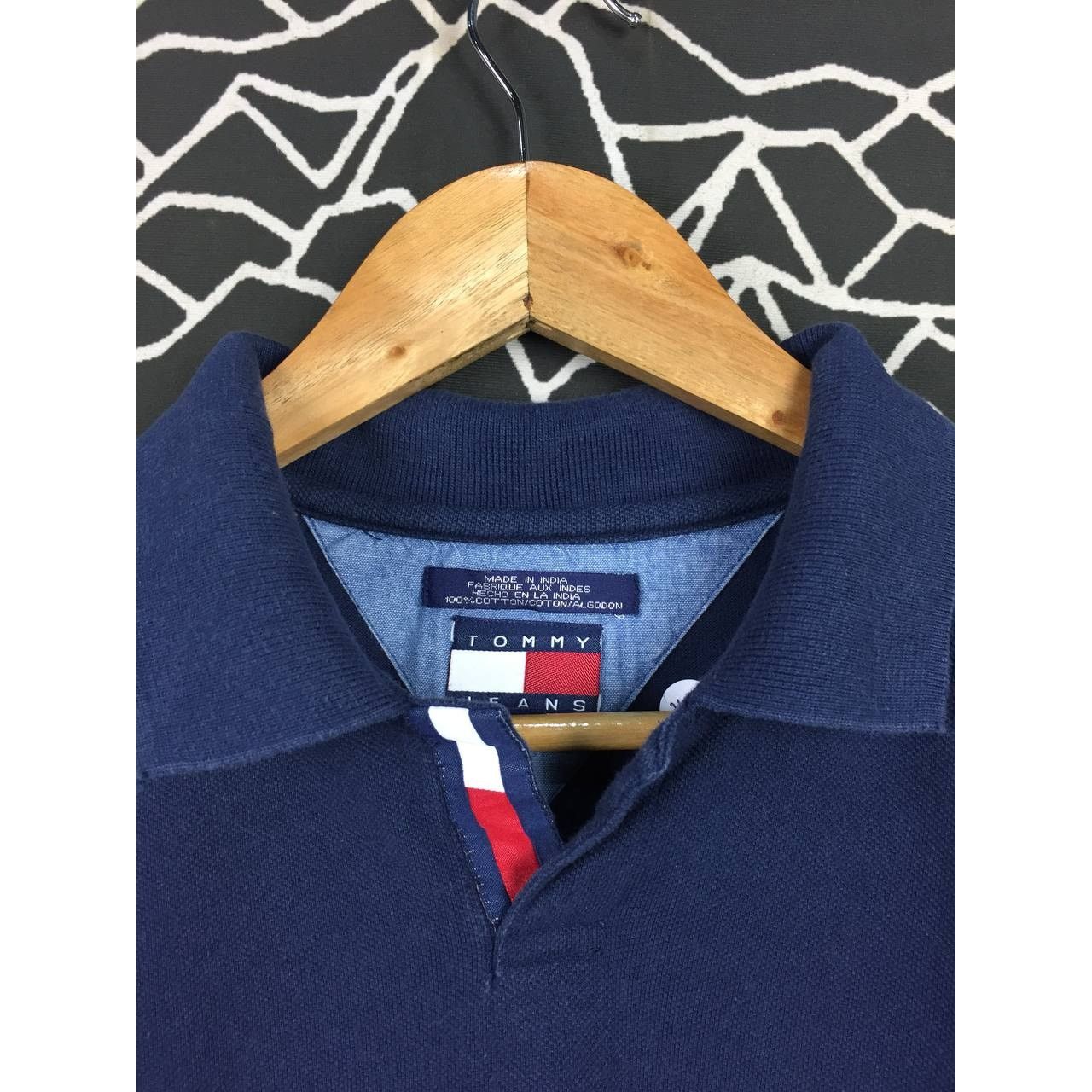 Tommy Hilfiger × Vintage Tommy Jeans Tommy Hilfiger Open Collar Polo Tee Size US S / EU 44-46 / 1 - 4 Thumbnail