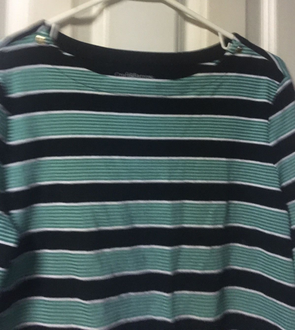 Croft & Barrow Croft & Barrow Women’s Top Large Blouse Excellent Condition Size L / US 10 / IT 46 - 4 Thumbnail
