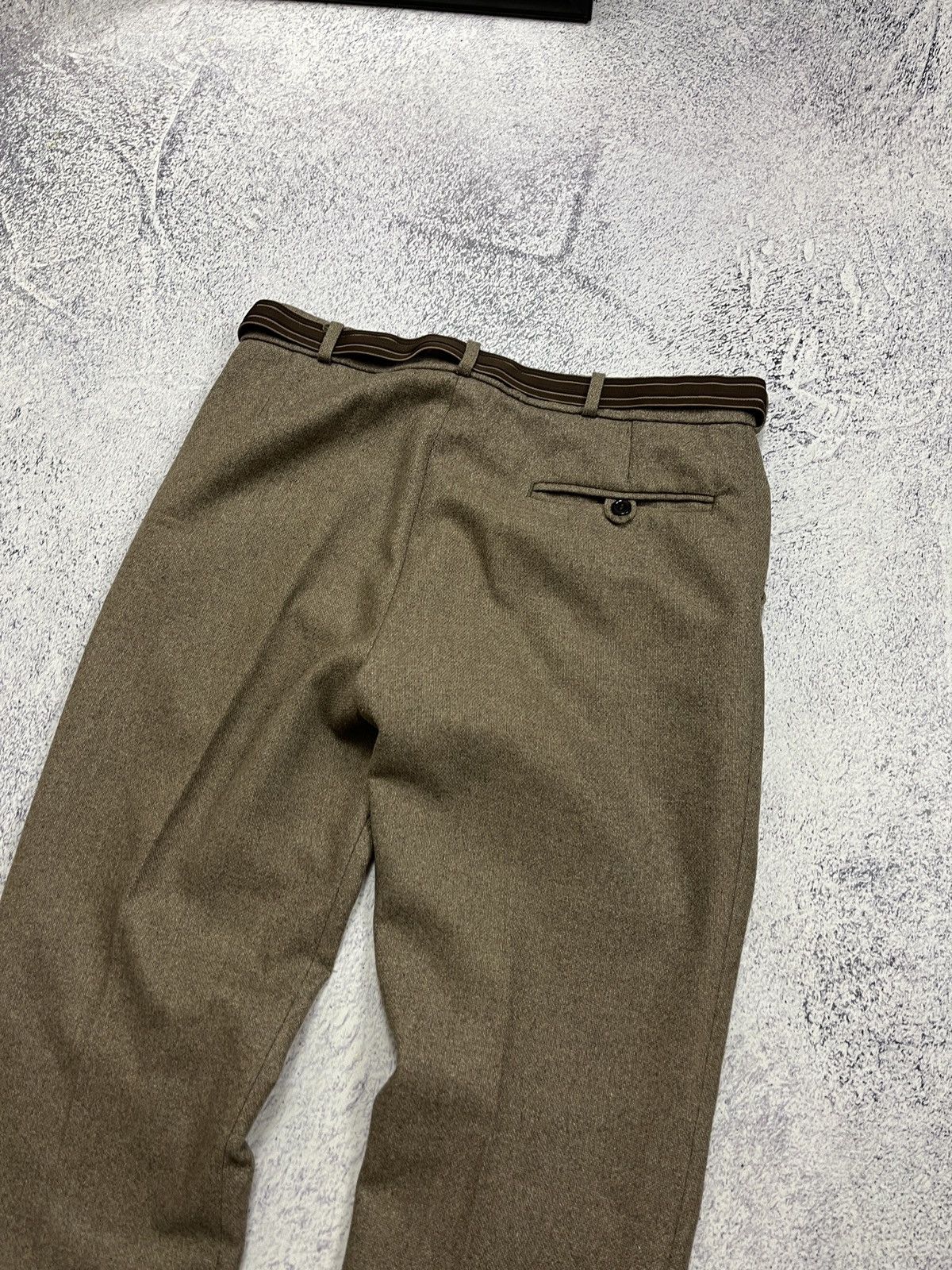 Vintage Vintage 90’s Made In UK Classic Wool Old Money Style Pants Size US 30 / EU 46 - 16 Thumbnail