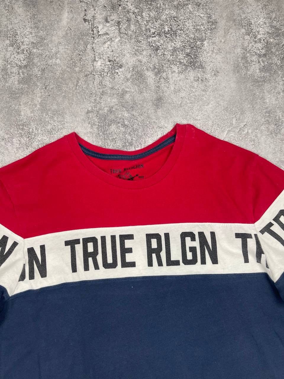 True Religion True Religion Men T-Shirt Red Navy Size S Size US S / EU 44-46 / 1 - 2 Thumbnail
