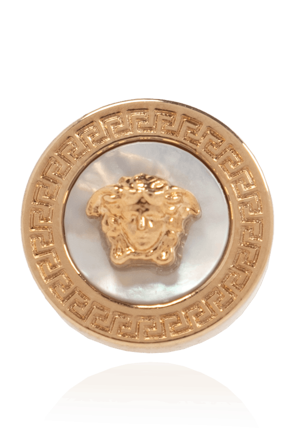 Versace o1s22i1n1024 Size: OS / Ic Button Earrings in Gold Size ONE SIZE - 4 Thumbnail