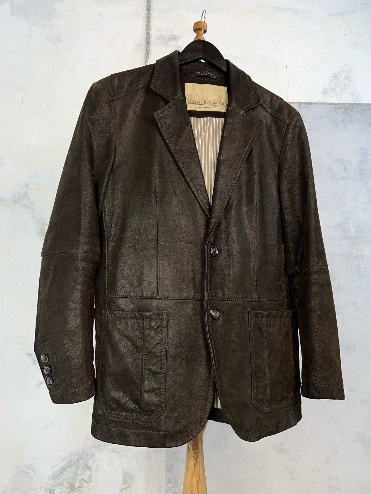 Vintage Vintage Canda Leather Blazer Jacket Size M - L Size US M / EU 48-50 / 2 - 1 Thumbnail