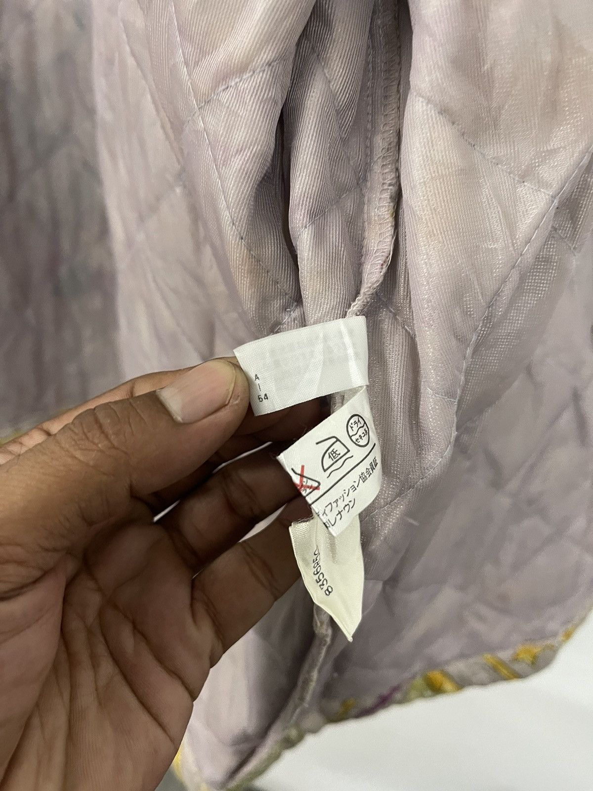 Celine × Vintage Vintage celine fullprint quilted jacket Size M / US 6-8 / IT 42-44 - 18 Thumbnail