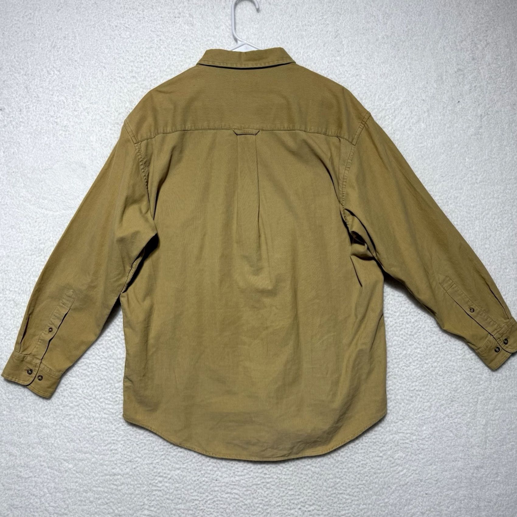 Pendleton VINTAGE Pendleton Shirt Corduroy Button-Up Men L Tan Beige 90s Pockets Size US L / EU 52-54 / 3 - 2 Thumbnail