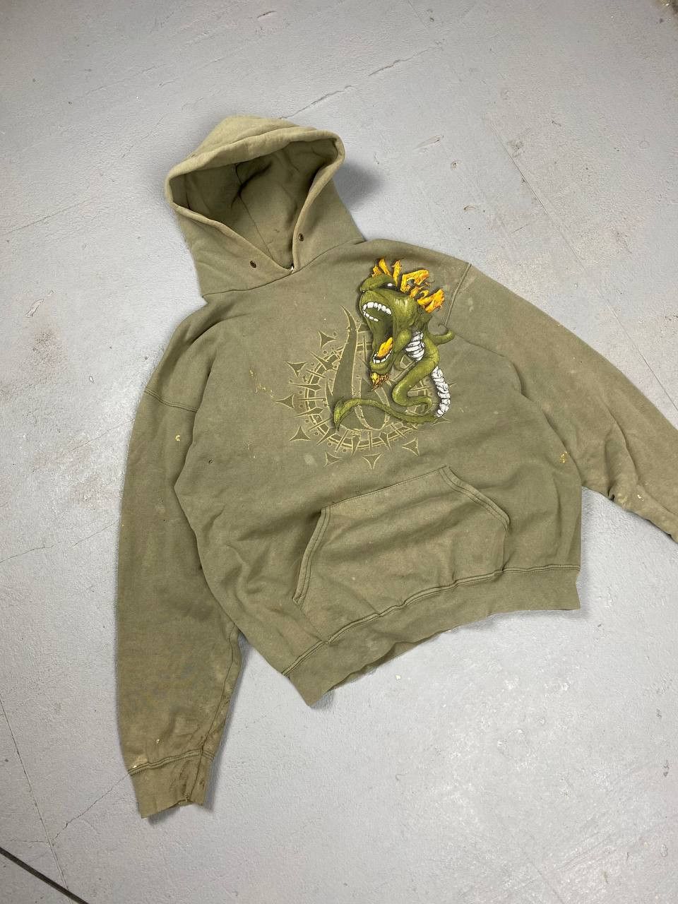 Band Tees Vintage hoodie In Flames band rock Distressed merch Size US L / EU 52-54 / 3 - 1 Thumbnail