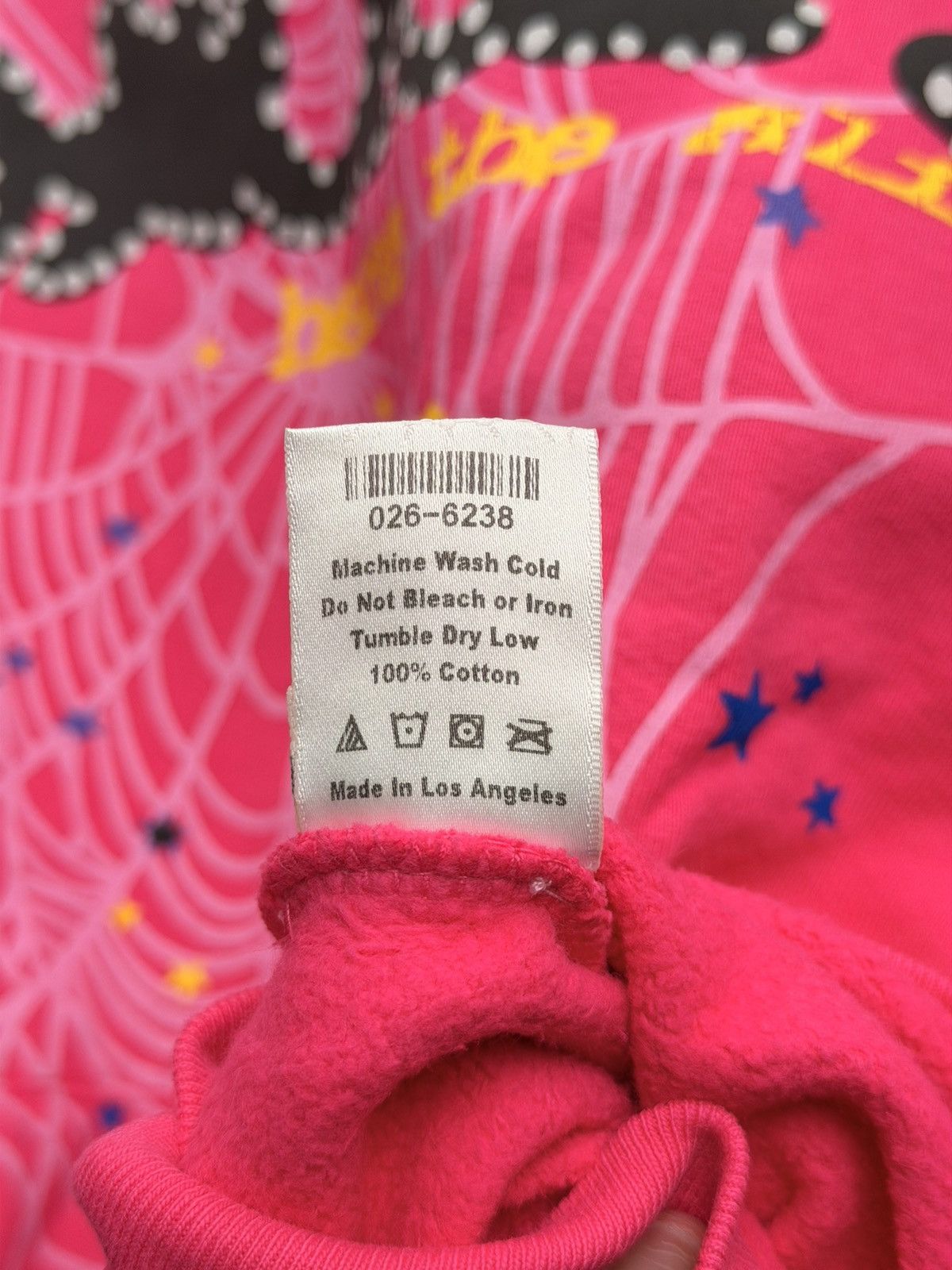 Sp5der MAGENTA SP5DER HOODIE Size US M / EU 48-50 / 2 - 6 Thumbnail