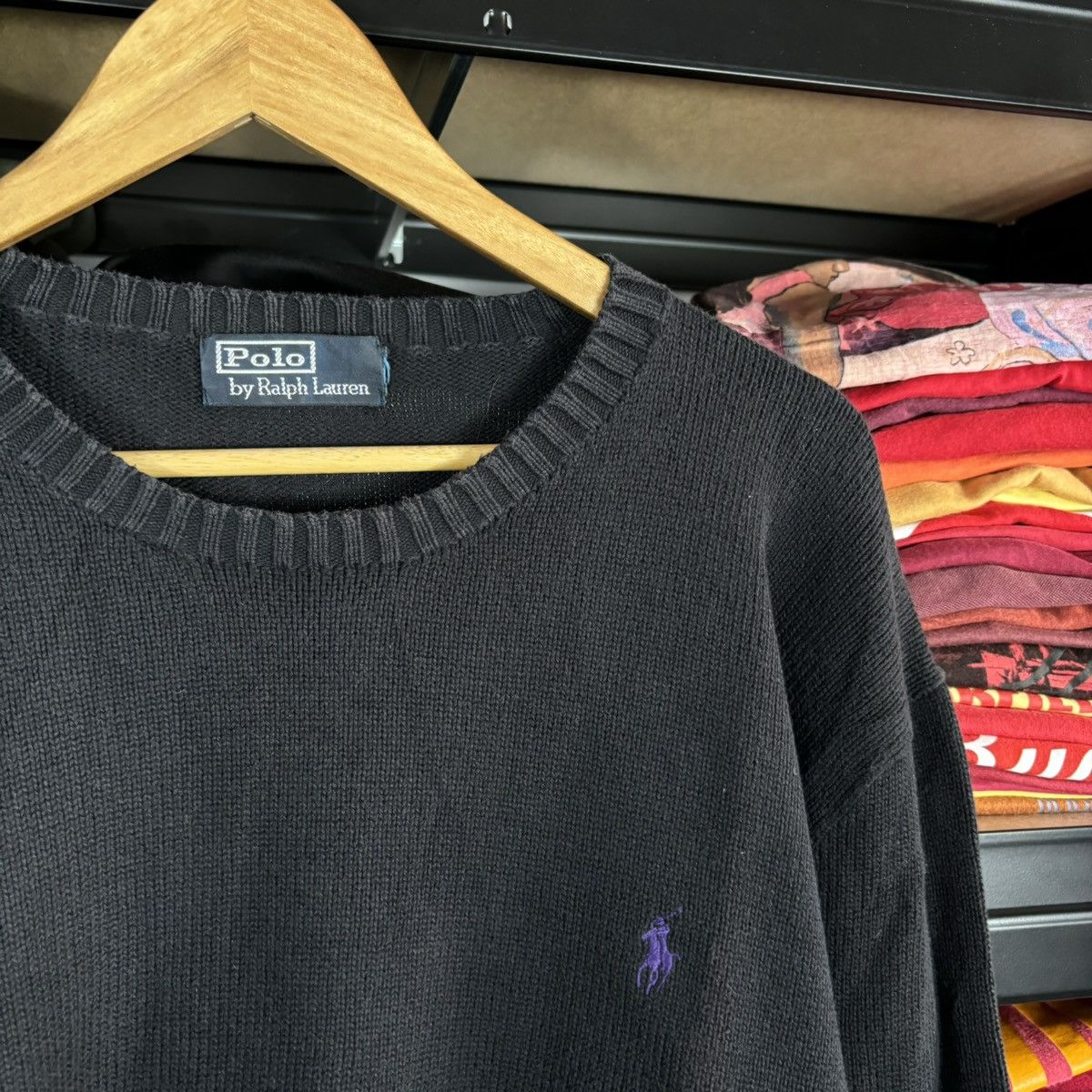 Polo Ralph Lauren × Vintage Polo by Ralph Lauren vintage men’s sweater pullover size xl Size US XL / EU 56 / 4 - 2 Thumbnail