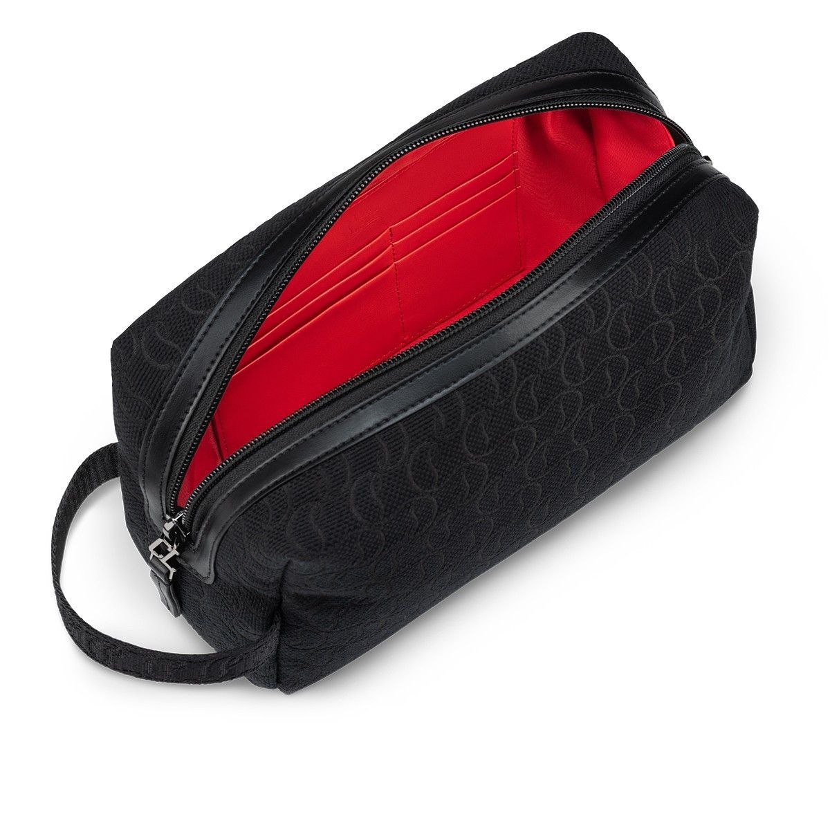 Christian Louboutin o1s1wg110225 Size:OS/Zip n Flap Bag in Black Size ONE SIZE - 4 Thumbnail