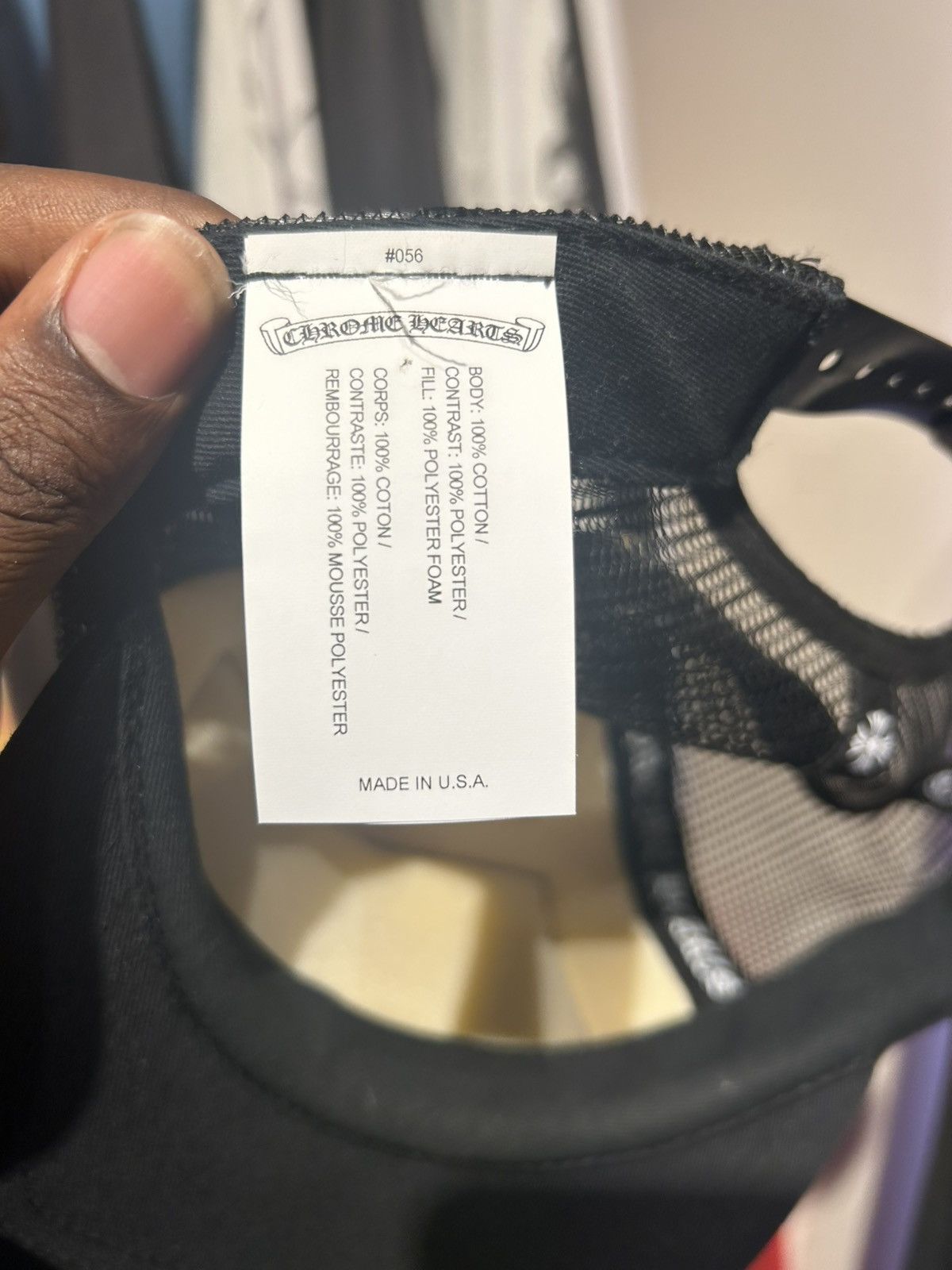 Chrome Hearts Chrome hearts “FUCK” trucker Size ONE SIZE - 6 Thumbnail