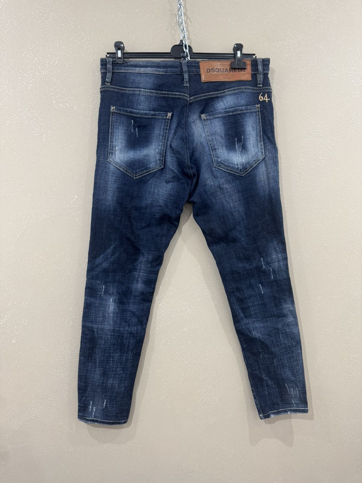 Dsquared2 Dsquared 2 painted biker jeans Denim distreseed pants Size US 38 / EU 54 - 2 Thumbnail
