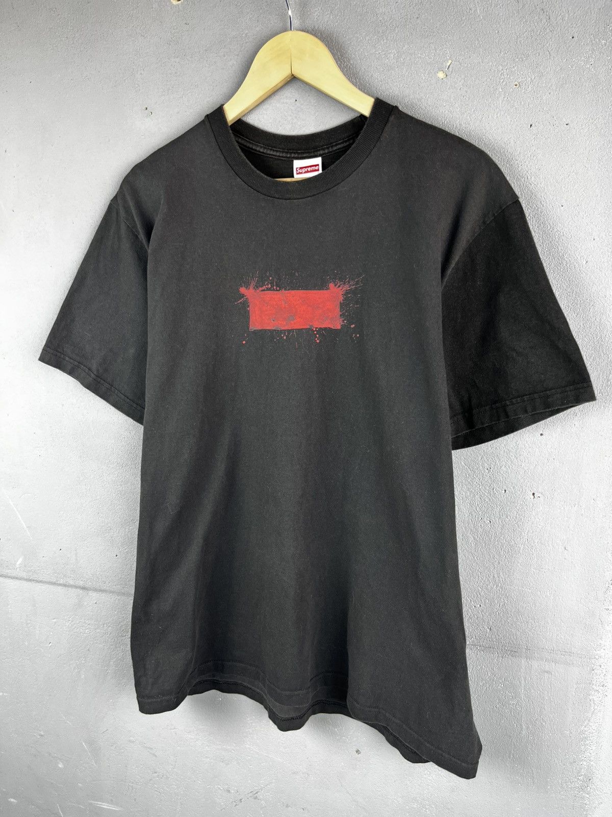 Supreme Supreme Ralph Steadman Box Logo Tee Black size L Size US L / EU 52-54 / 3 - 2 Thumbnail