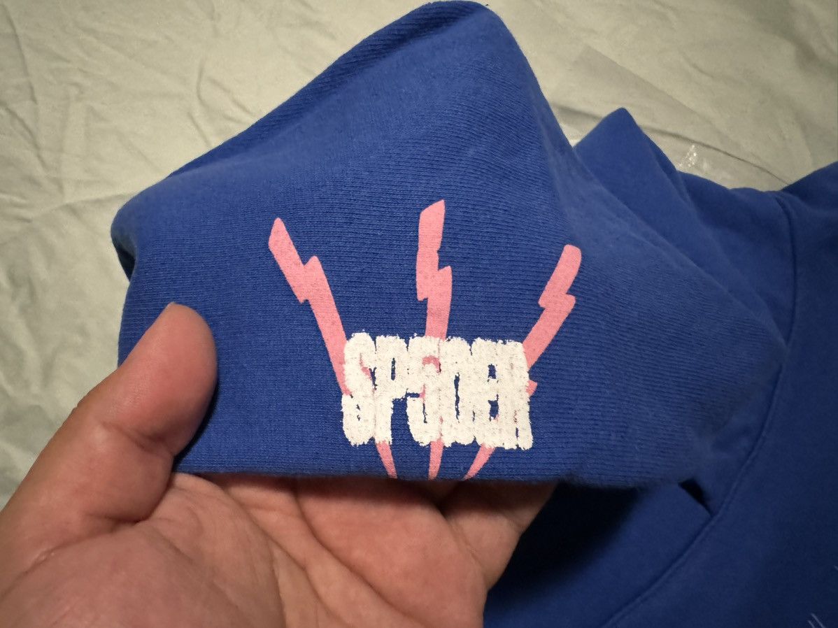 Sp5der Sp5der Angel Number Blue Hoodie Size Medium Size US M / EU 48-50 / 2 - 6 Thumbnail