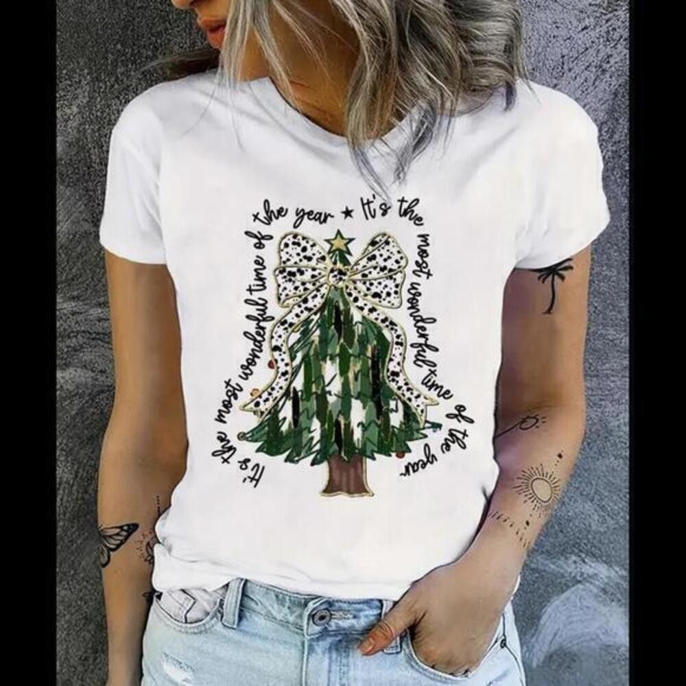 Designer It's the Most Wonderful Time of the Year Holiday Tshirt Size S / US 4 / IT 40 - 1 Preview