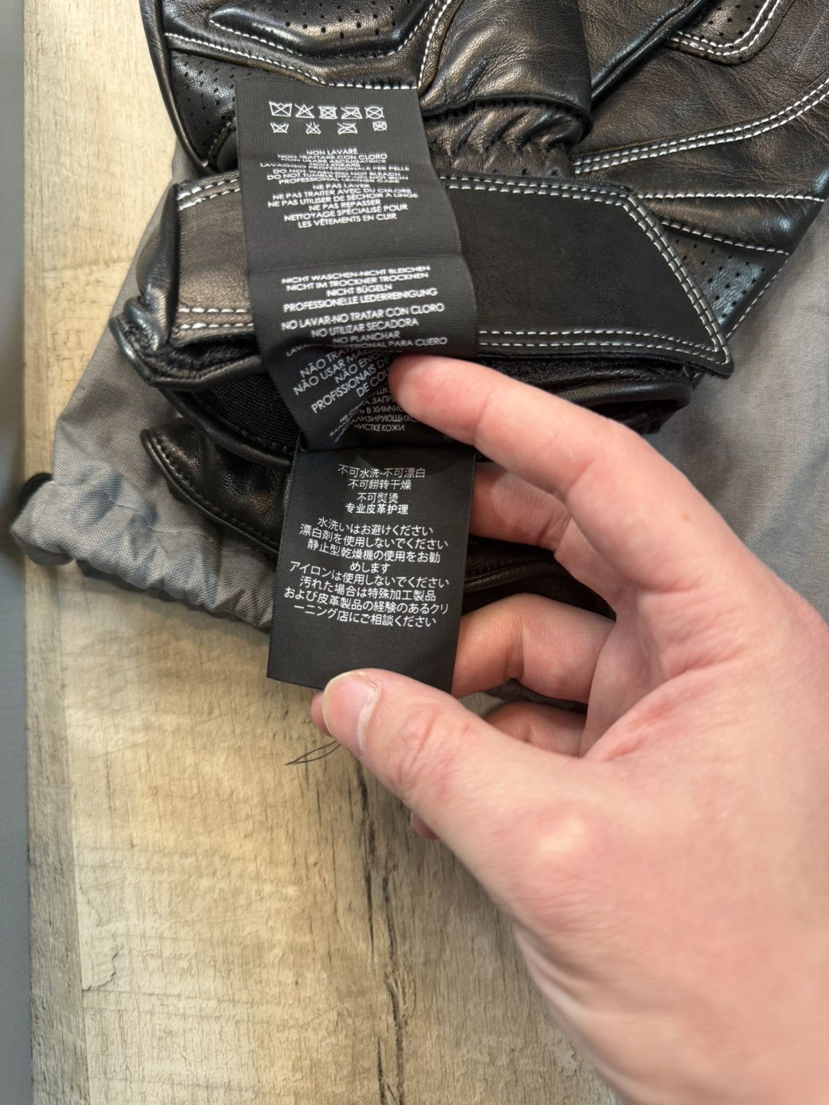 Balenciaga Balenciaga BB moto gloves Size ONE SIZE - 7 Thumbnail