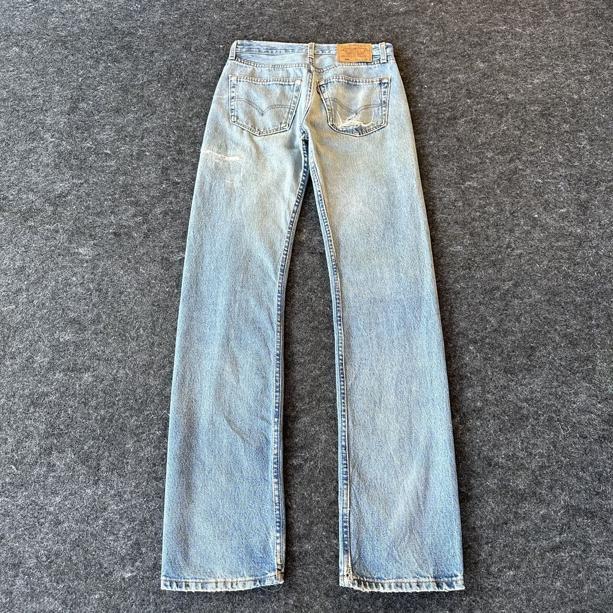 Levi's Vtg 90s Levis 501 Made in Usa Denim 29x35 D569 Size US 29 - 5 Thumbnail
