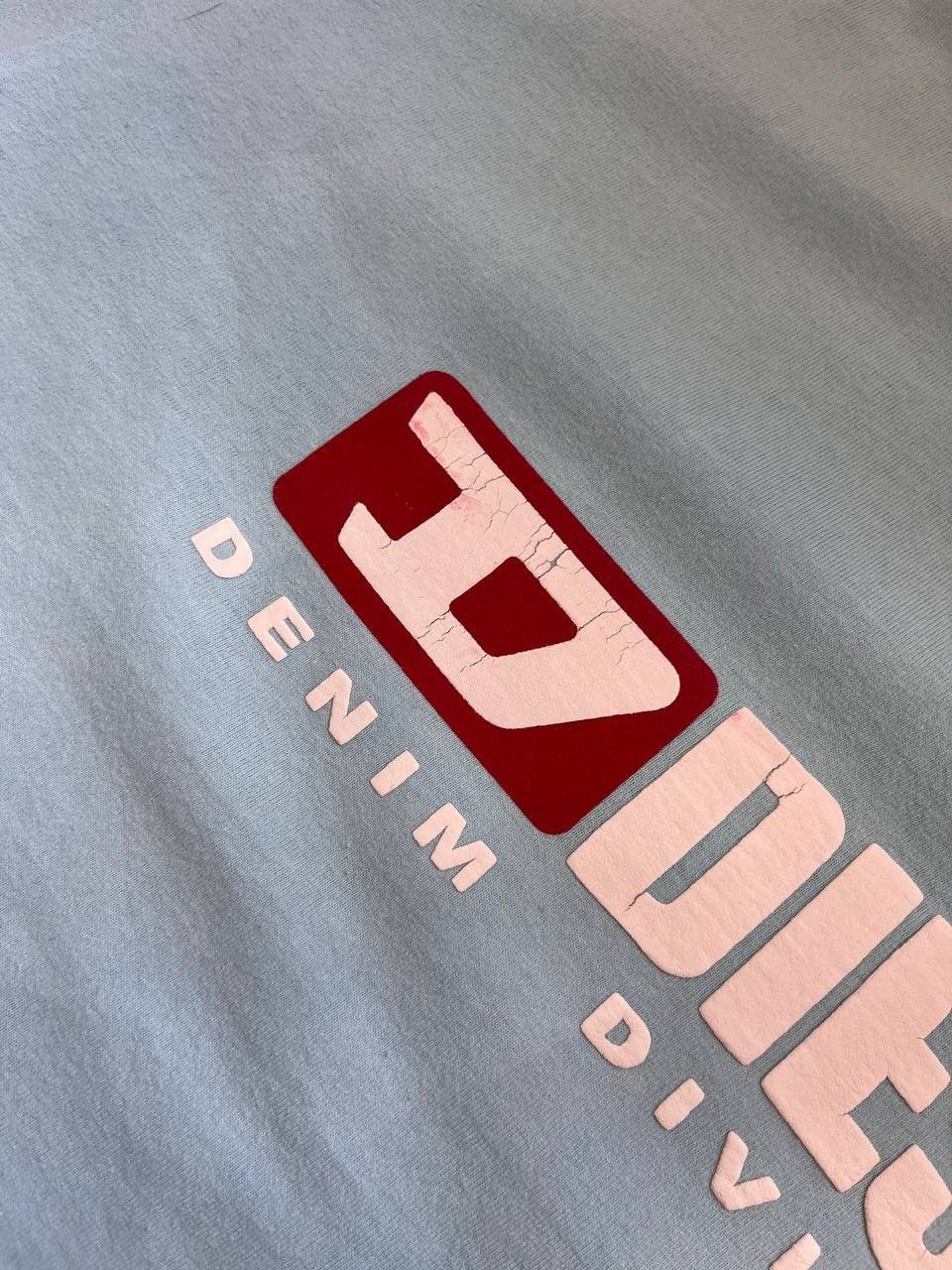 Diesel × Vintage Vintage Diesel Tshirt denim division blue multilogo hype Size US XL / EU 56 / 4 - 7 Thumbnail