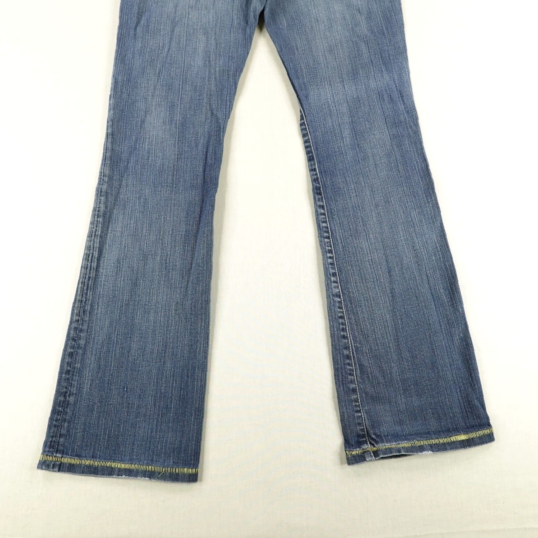 Vintage VINTAGE Loomstate Jeans Womens 30 Blue Denim Bootcut Organic Cotton Made in USA Size US 30 / EU 46 - 6 Thumbnail