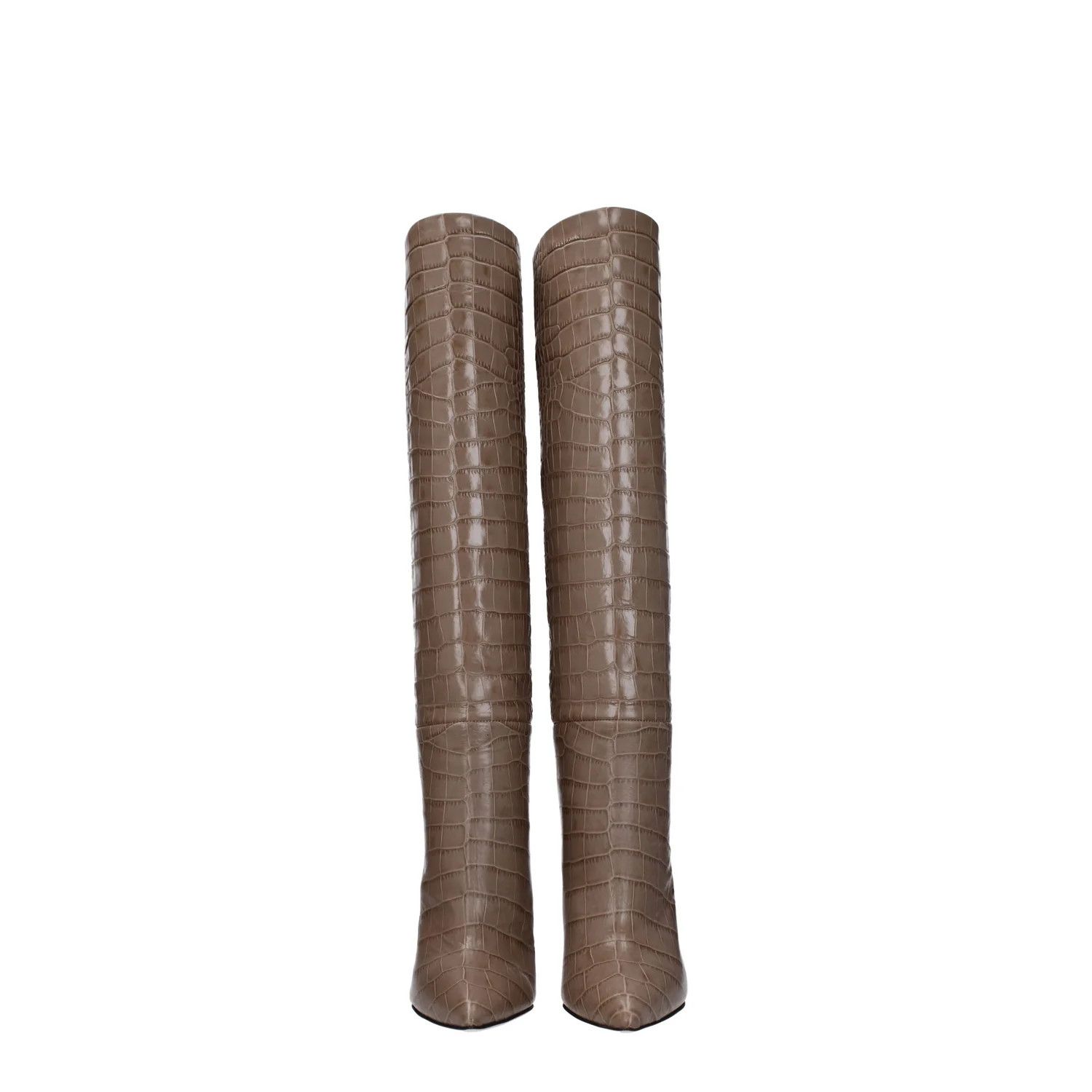 Paris Texas ob1o1e1124 Leather Boots in Beige/Taupe Size US 5 / IT 35 - 3 Thumbnail