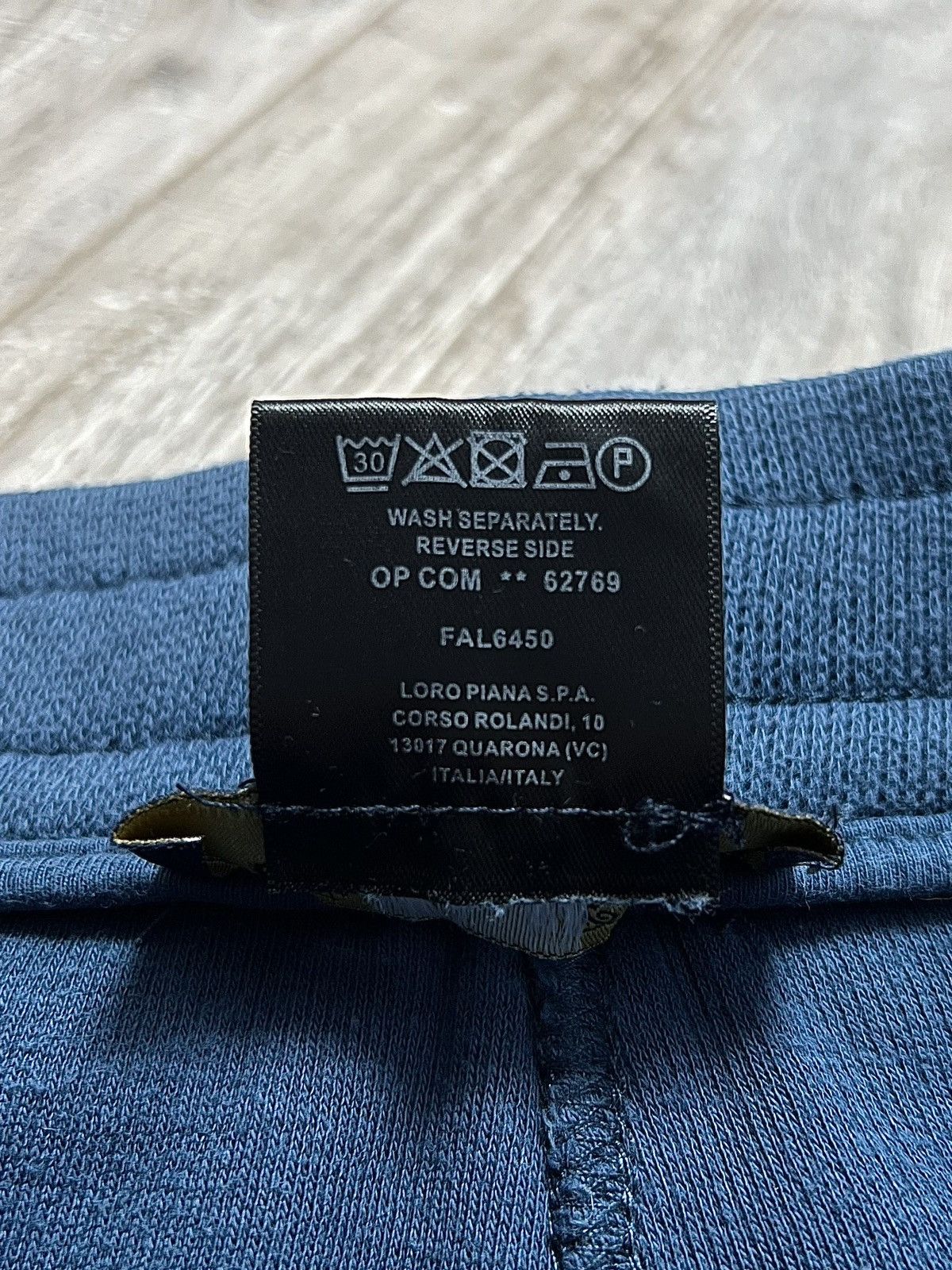 Loro Piana LORO PIANA Sweatsuit Track Cotton Hoodie/Pants Set LP Logo Size US S / EU 44-46 / 1 - 15 Thumbnail