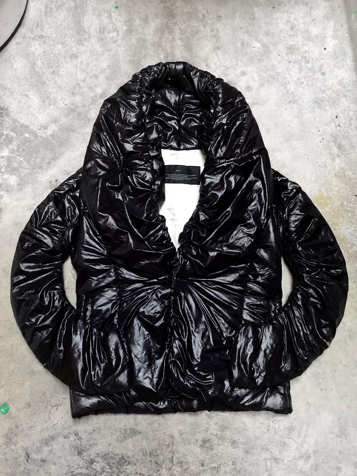 image of Archival Clothing x Bajra Ballon Curved Jacket in Black, Men's (Size Small)