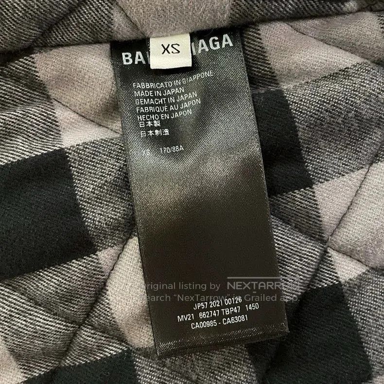 Balenciaga Balenciaga Asymmetric Denim Jacket. Size US XS / EU 42 / 0 - 4 Thumbnail