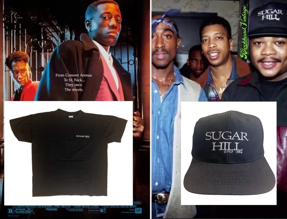 Vintage 🔥🔥Sugar Hill Movie Promo Snapback Hat & XL T-Shirt Size ONE SIZE - 1 Thumbnail