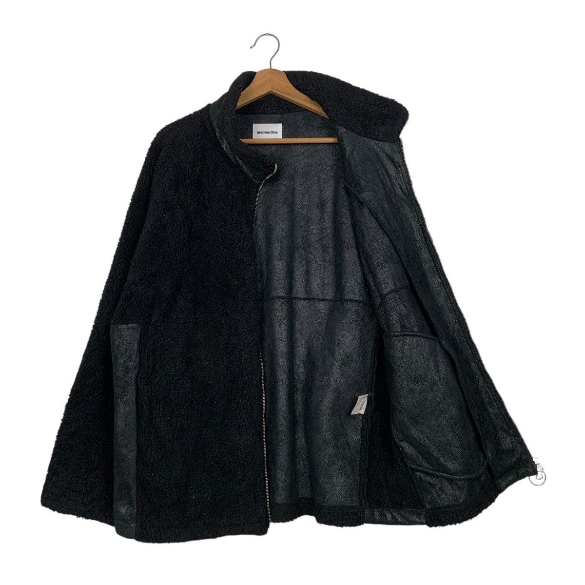 monkey time Monkey Time Deep Pile Zipper Jacket Size US L / EU 52-54 / 3 - 9 Thumbnail