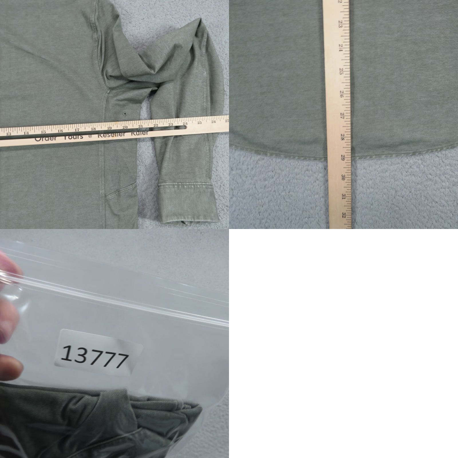 Lululemon Lululemon Shirt Men Small Commission Button Up Tech Enzyme Dye Olive Grey Size US S / EU 44-46 / 1 - 8 Thumbnail