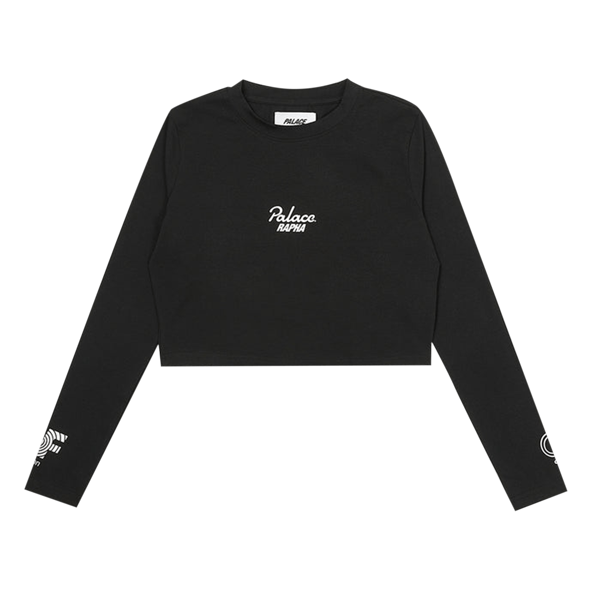 Palace Palace X Rapha EF Education First Cropped T-Shirt Black | Grailed