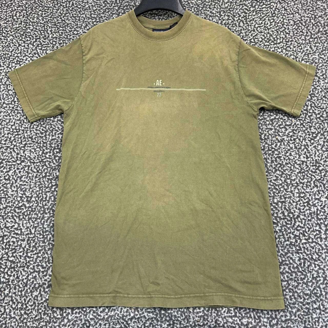 American Eagle Outfitters American Eagle Outfitters Shirt Men Crew Neck Cotton L Size US L / EU 52-54 / 3 - 1 Thumbnail