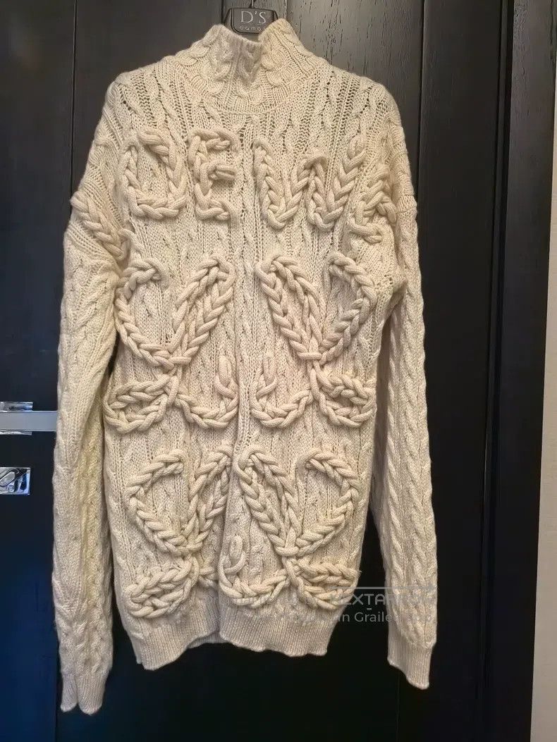 Loewe Loewe Beige Knit Sweater Size M / US 6-8 / IT 42-44 - 1 Thumbnail