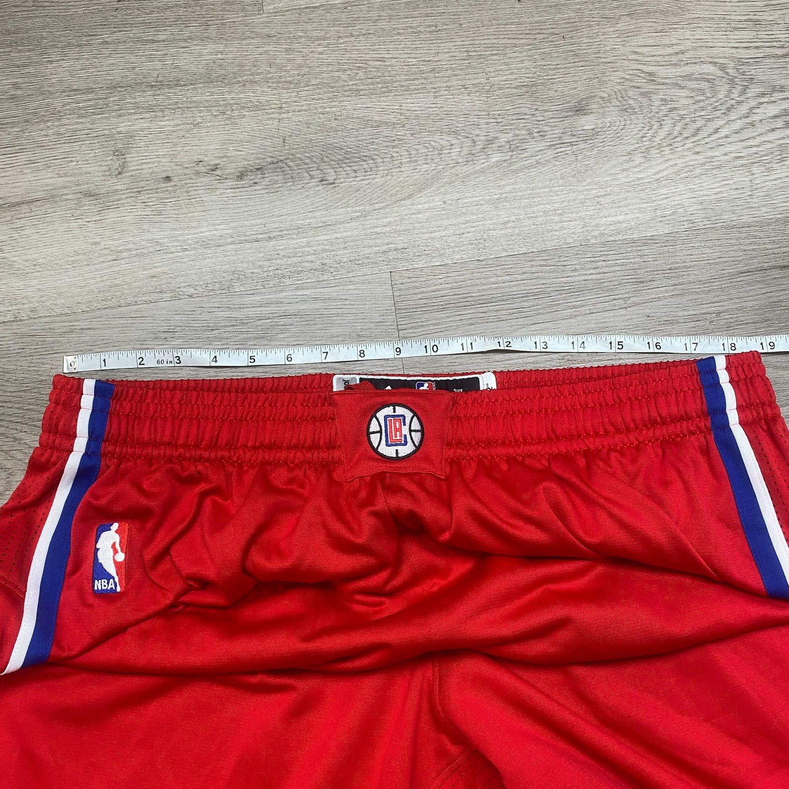 Adidas × NBA Adidas LA Clippers #6 DeAndre Jordan Team Shorts NBA 3XL +2 Size US 37 - 8 Thumbnail