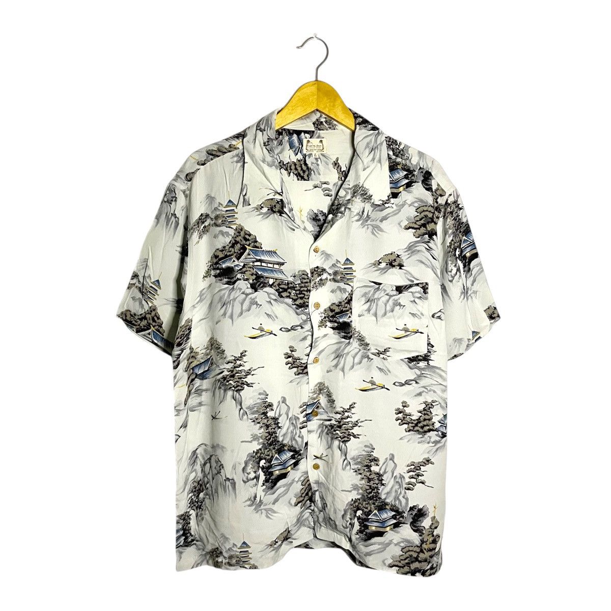 Japanese Brand × Sun Surf Kearney House Japanese Landscape Rayon Shirt Size US L / EU 52-54 / 3 - 2 Thumbnail