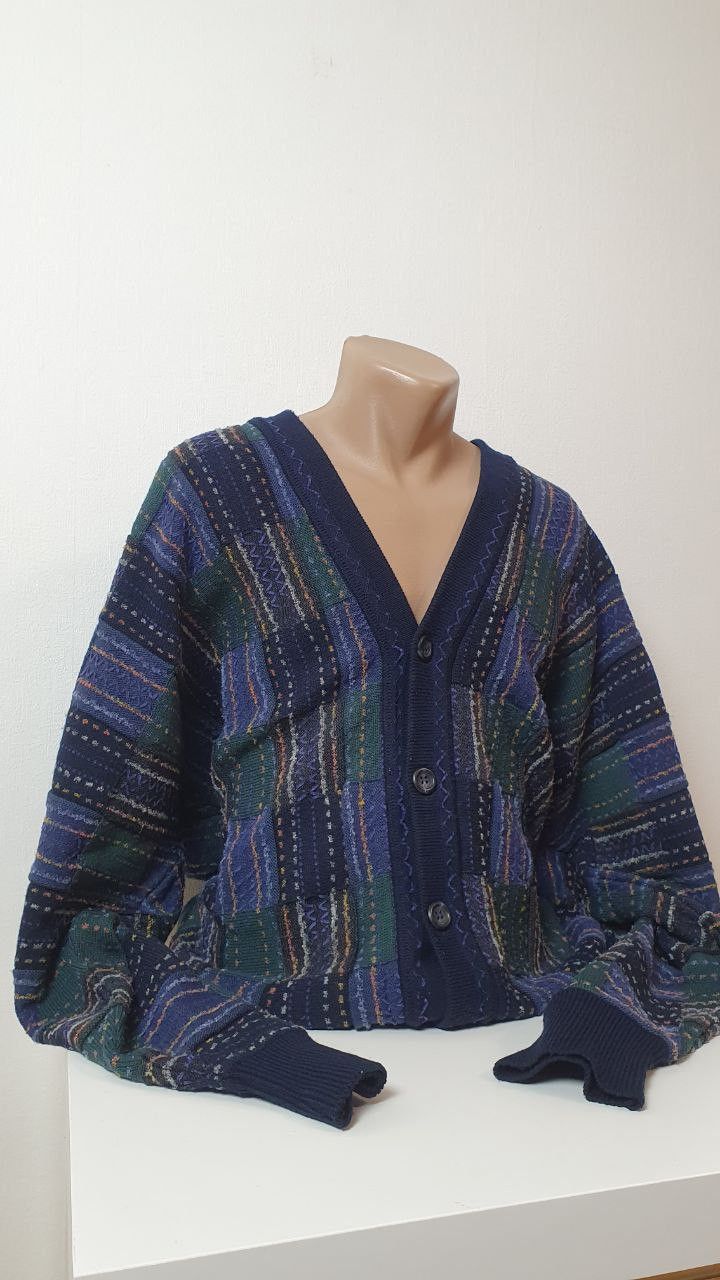 Carlo Colucci Vintage Sweater Carlo Colucci Cosby Retro 90s Pullover Size US XXL / EU 58 / 5 - 9 Thumbnail