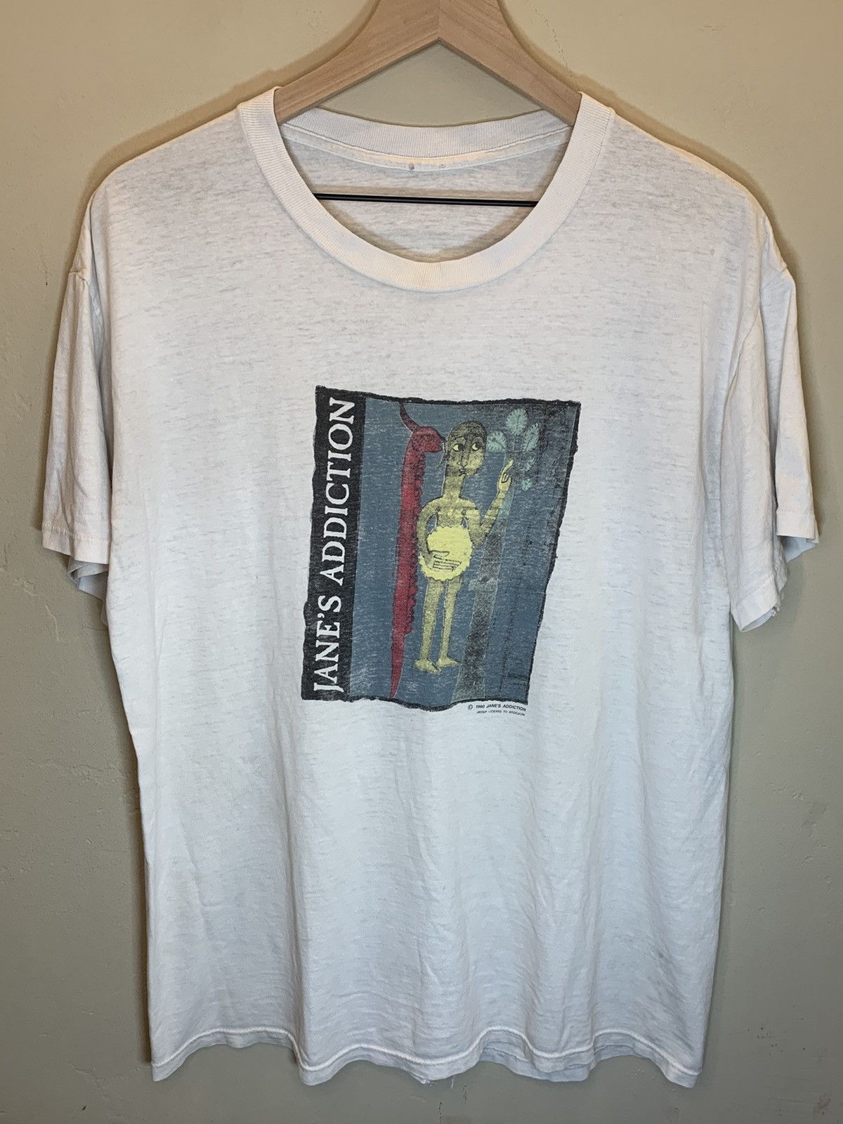 Band Tees RARE Vintage ‘90 Janes Addiction Ritual De Lo Habitual Shirt Size US L / EU 52-54 / 3 - 1 Thumbnail