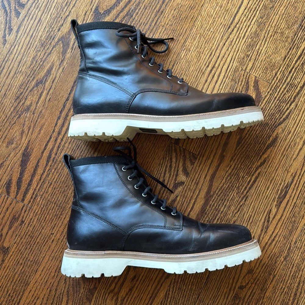 Cole Haan Cole Haan GrandOS American Classic Mens 11W Black Leather C Size US 11 / EU 44 - 3 Thumbnail